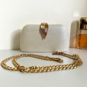 Women's Handbag Crossbody Elegant Evening Formal With Gold Chain Strap